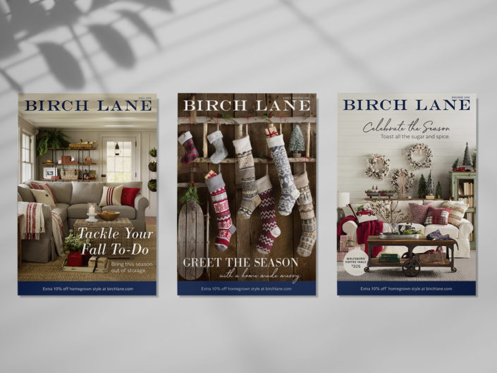 Holiday Entertaining Bi-Fold Mailers